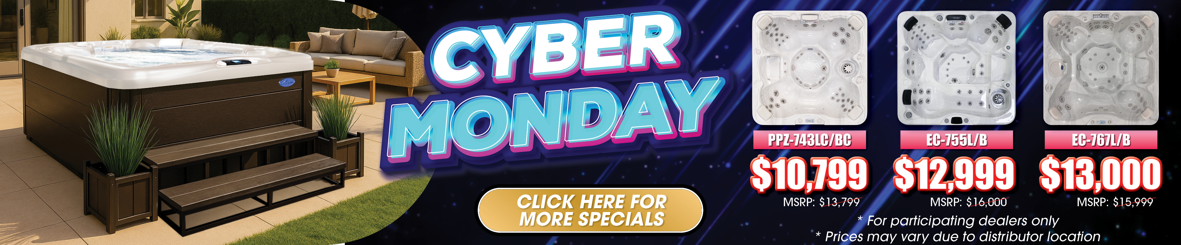 Calspas hot tub being used in a family setting - Melbourne